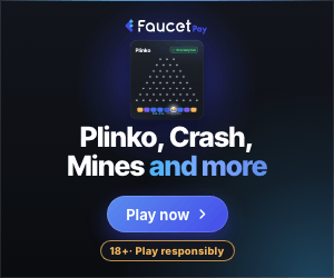FaucetPay - Plinko, Crash, Mines and more